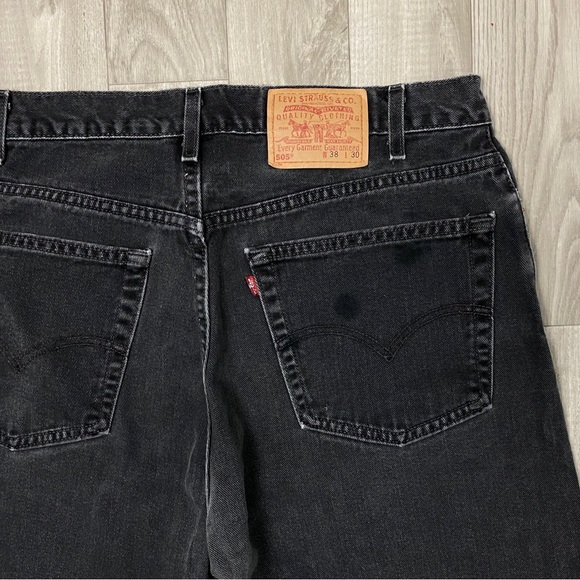 Levi’s Strauss 505 Charcoal Pants 38x30 - Picture 3 of 8